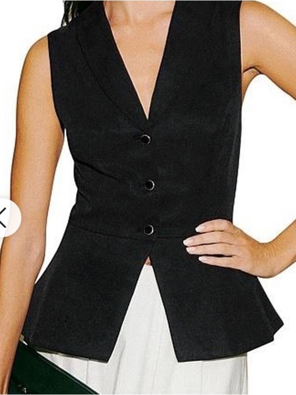 Reformation Oakley Peplum Vest,